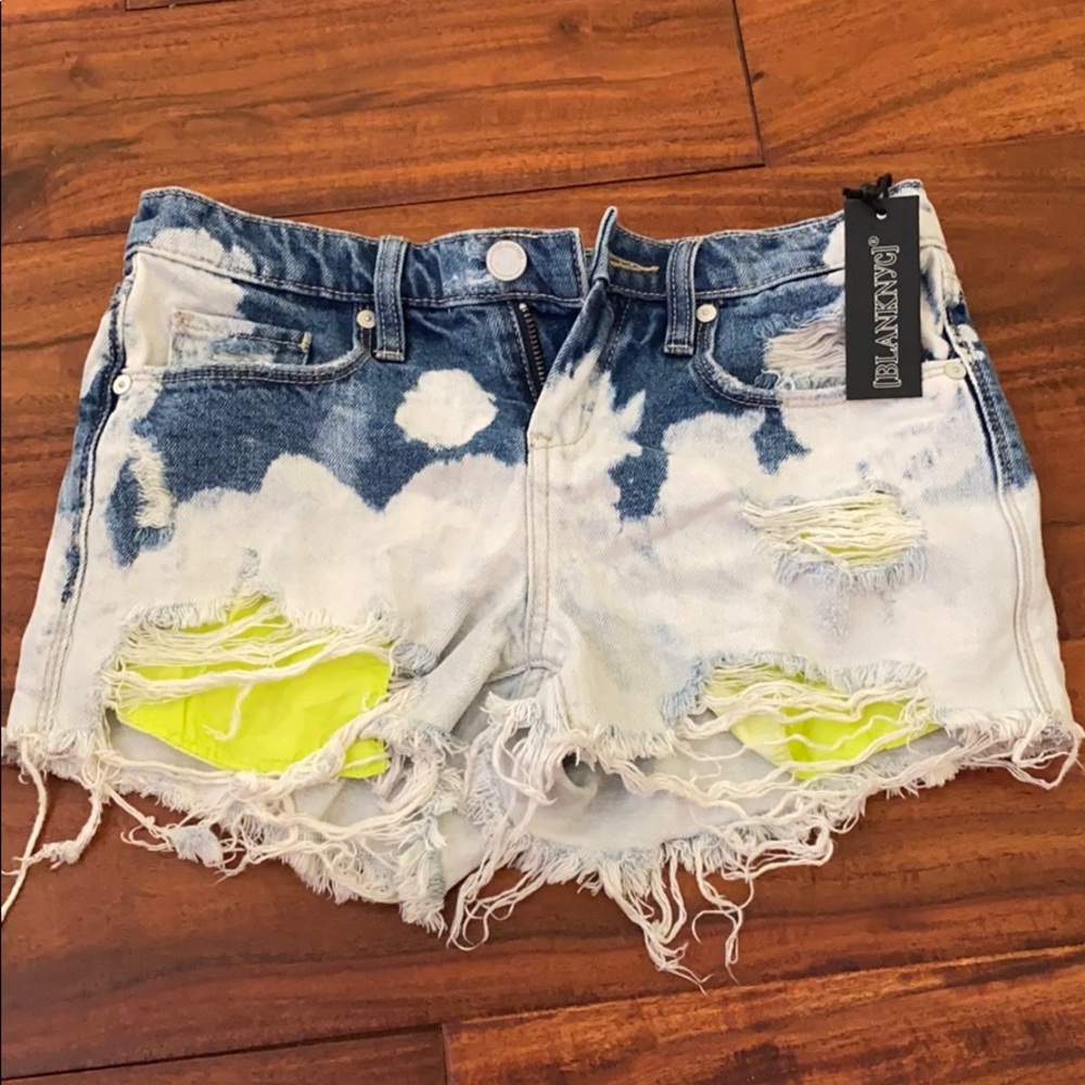 Blank nyc jean shorts with tag